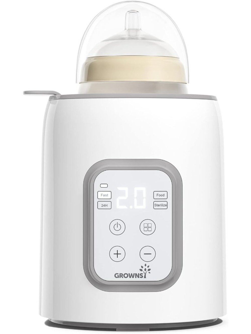 8-in-1 Fast Baby Bottle Warmer with Timer, Sterilizer & Accurate Temp Control